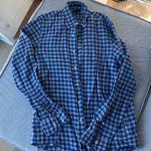 J. Crew Mens Slim Fit Linen Shirt MT